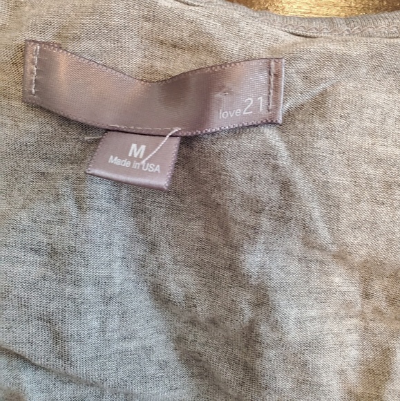 Wrap Gray Summer Top - Picture 5 of 5